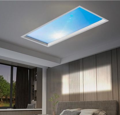 실내 천장 램프 패널 LED 블루 스카이 라이트 광장 지붕 장식 조명용 인공 천장 60x120