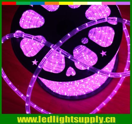 12/24v 1/2' 2 와이어 LED 라이트 야외 크리스마스 로프 플렉스 라이트