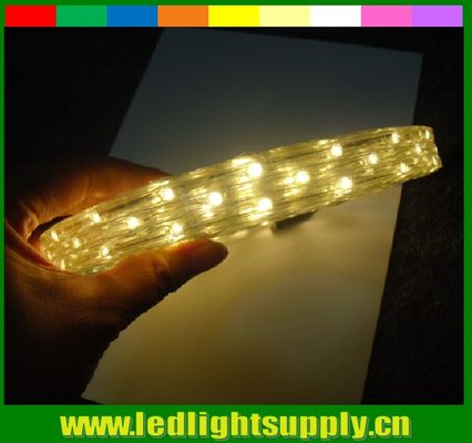 100 미터 PVC LED 로프 라이트 4 와이어 DIP 5mm LED 플렉스 로프 클럽