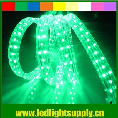 100 미터 PVC LED 로프 라이트 4 와이어 DIP 5mm LED 플렉스 로프 클럽