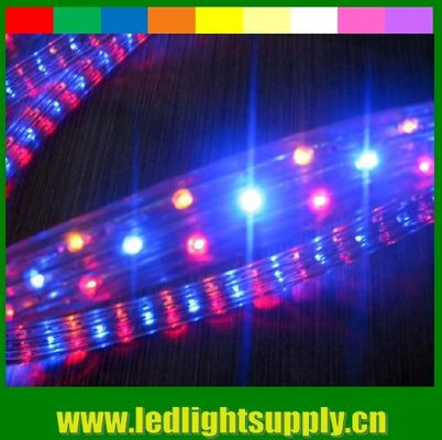 PVC LED 평면 로프 4 와이어 방수 xmas 가정 장식 LED 로프 라이트