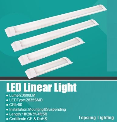 1ft 24*75*300mm 색상 조절 LED 선형 광 산업용