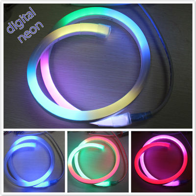 색을 바꾸는 LED 로프 라이트 디지털 네온 로프 라이트 10 픽셀/m