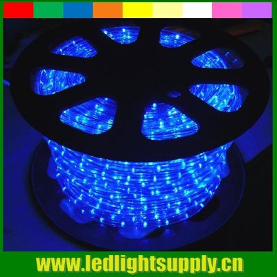 블루 방수 LED 스트립 라이트 2 와이어 LED 크리스마스 로프 라이트