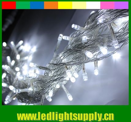 강한 PVC 100 전구 12v LED 줄 조명 야외용 따뜻한 흰색