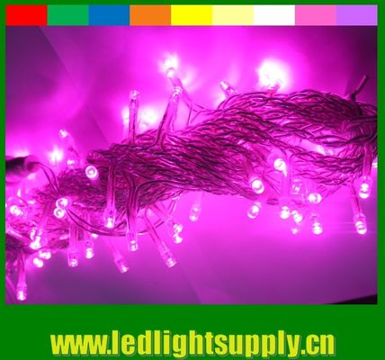 예쁜 RGB 색상 변경 LED 크리스마스 라이트 도매 24V 100 LED