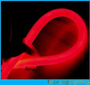 뜨거운 판매 IP67 방수 110v 빨간 네온 유연 빛 방수 야외용