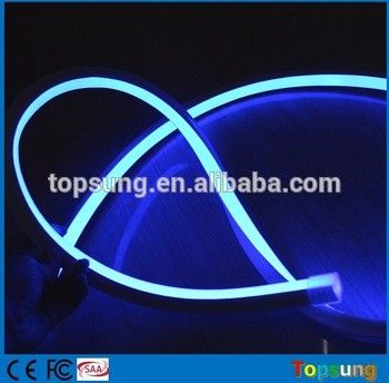 24v 파란색 장식 사각형 LED 네온 플렉스 라이트 PVC 정원 튜브