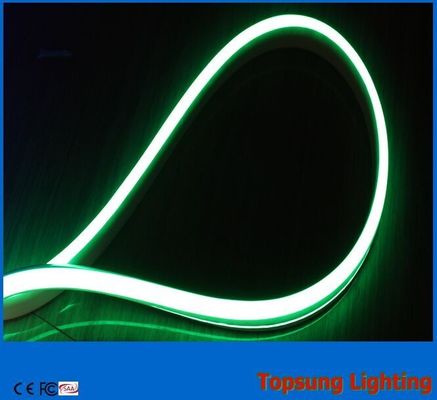 2016 인기 녹색 24v 다운블 측면 LED 네온 플렉스 라이트 야외용