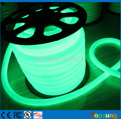 30m 스풀 녹색 24v 360도 LED 네온 로프 라이트
