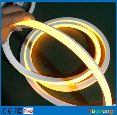 반UV 유방 하얀 PVC 노란색 LED 네온 플렉스 빛 장식용