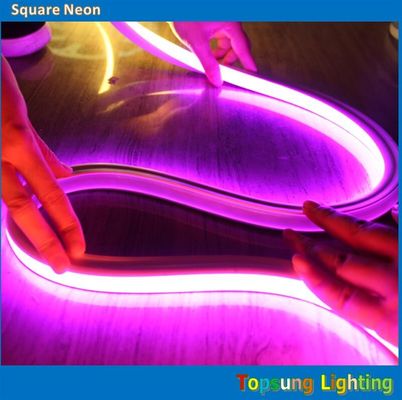 고품질 LED 빛 240v 분홍색 정사각형 16*16m LED 네온 플렉스 로프