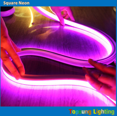 고품질 LED 빛 240v 분홍색 정사각형 16*16m LED 네온 플렉스 로프