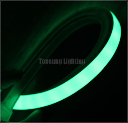 녹색 유연 네온 로프 라이트 밝은 115v 16*16m 방용