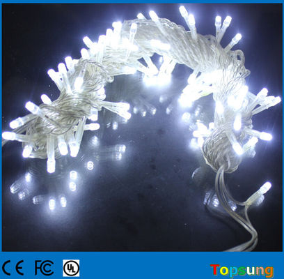 인기 있는 10m 연결 110v 흰색 LED 문자열 빛 요정 100 LED
