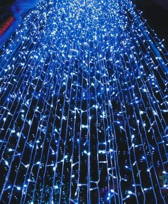 2016 새 240V 크리스마스 커튼 건물 빛