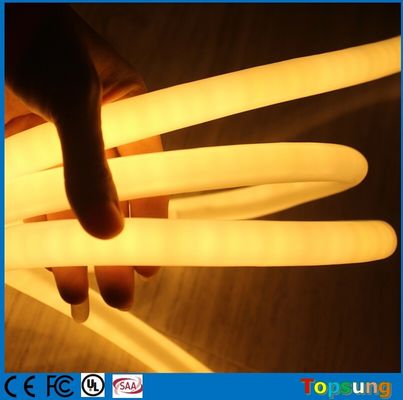 12v 360도 LED 네온 플렉스 따뜻한 흰색 부드러운 LED 네온 튜브 라이트
