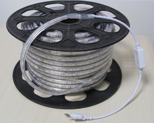 50m 높이의 CRI 방수 유연 LED 스트립 라이트 5050 smd 240VAC 흰색 스트립 리본