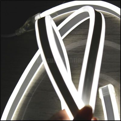 2016 새로운 230V 양면 하얀 LED 네온 유연 로프 야외용