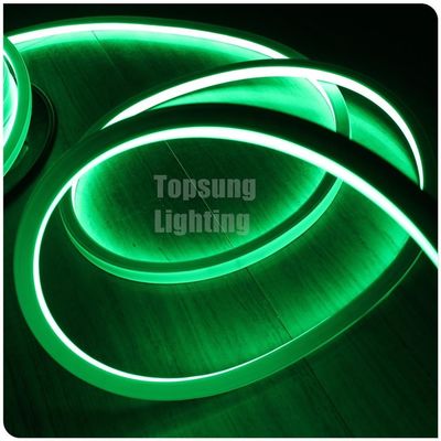 패션 12V 녹색 정면 LED 네온 플렉스 라이트 SMD2835 pvc 야외용