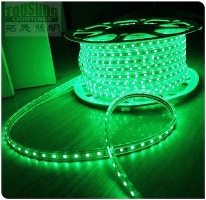 놀라운 110V AC LED 스트립 5050 smd 녹색 60LED / m 스트립 유연 LED 리본