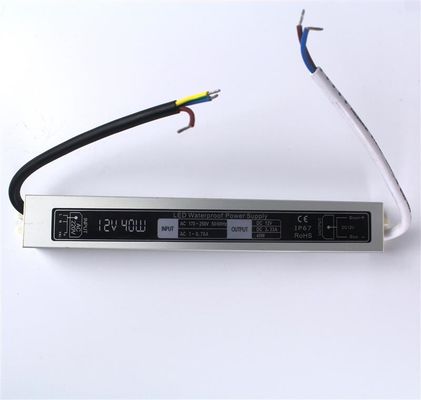 가장 많이 팔린 12v 40w 방수 IP67 LED 전원 공급 LED 드라이버 제조업체