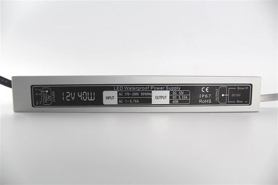 24v 40w LED 라이트 전원 공급 장치 방수 IP67 50~60Hz
