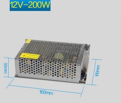 12v 200w LED 조명 전원 공급 변압자 디밍 가능한 LED 전원 공급