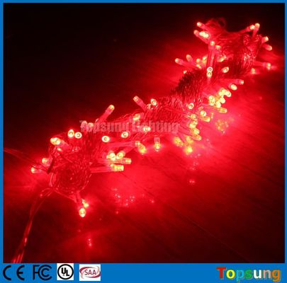 가장 많이 팔린 220V 레드 LED 반짝이는 요정 크리스마스 스트링 라이트 10m