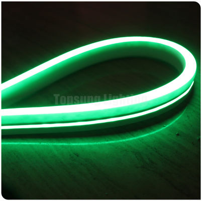 220v 2835 120 LED 네온 튜브 11x19mm 녹색 색상 슬림 LED 네온 플렉스 야외 평면