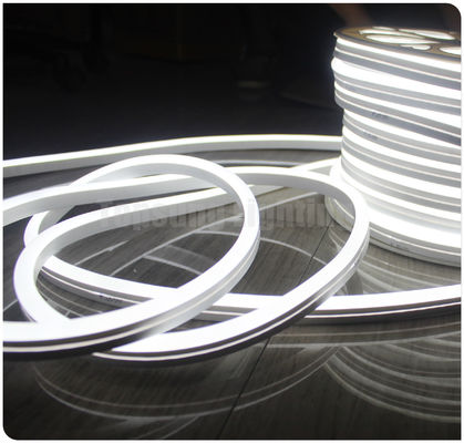 초 얇은 LED 네온 플렉스 네온 튜브 라이트 12v 유연 스트립 11x18mm 120smd/M 방수 백색 리본
