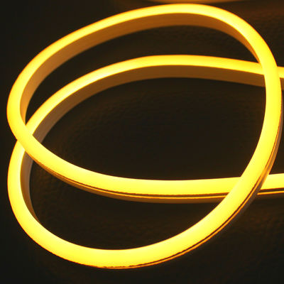 초 밝은 마이크로 유연 LED 네온 튜브 로프 빛 스트립 노란색 2835 smd 조명 실리콘 네온 플렉스 24v