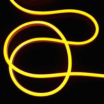 12V 슈퍼 미니 LED 유연 네온 스트립 밝은 노란색 빛 de Natal 크리스마스 장식 SMD 로프 6 * 13mm 실리콘