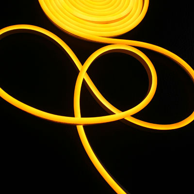 초 밝은 마이크로 유연 LED 네온 튜브 로프 빛 스트립 노란색 2835 smd 조명 실리콘 네온 플렉스 24v