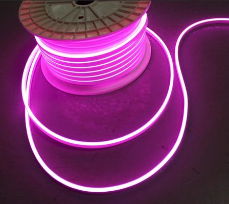 12v 6mm 분홍색 네온 유연 LED 스트립 미니 플렉스 LED 네온 로프 라이트