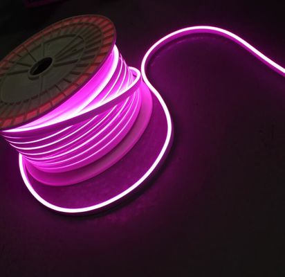 12v 6mm 분홍색 네온 유연 LED 스트립 미니 플렉스 LED 네온 로프 라이트
