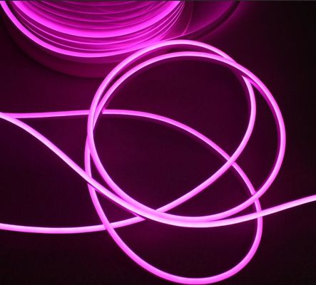 광고 LED 네온 표지판 미니 LED 네온 플렉스 LED 유연한 네온 스트립 라이트 12v 분홍색 / 보라색