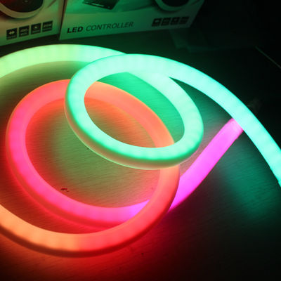 놀라운 360 LED 네온 플렉스 디지털 RGB 네온 로프 라이트 주소 가능한 스트립 18mm