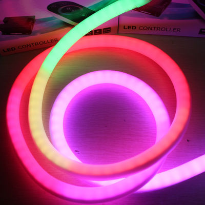 놀라운 360 LED 네온 플렉스 디지털 RGB 네온 로프 라이트 주소 가능한 스트립 18mm