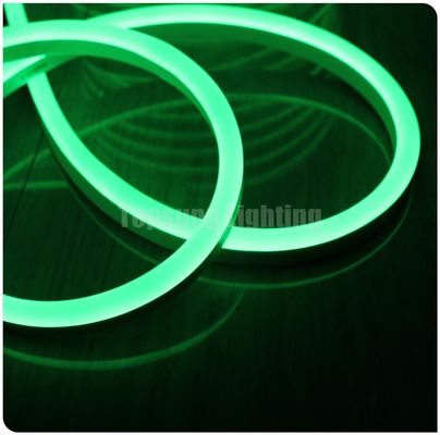 SMD 2835 LED 네온 라이트 12V 플렉스 로프 야외 방수 LED 네온 스트립 라이트 녹색