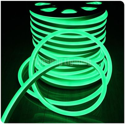 SMD 2835 LED 네온 라이트 12V 플렉스 로프 야외 방수 LED 네온 스트립 라이트 녹색