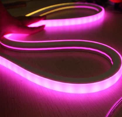 방수 LED 네온 플렉스 / RGB 다채로운 변화 유연한 네온 로프 라이트 사각형 17x17mm