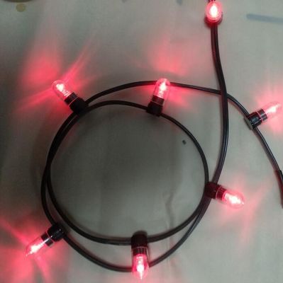 야외 LED 라이트 스트링 100m 크리스마스 웨딩 파티 장식 야외 강한 방수 요정 빛