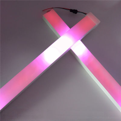 PC+ALUM LED 네온 플렉스 라이트 RGB DIGITAL 12 볼트 듀얼 컬러