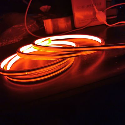 50m 플렉서블 스트립 방출 빛 스레드 24V 뷰 평면 UV 빨간 LED 네온 플렉스 조명