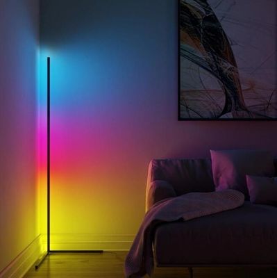 140cm 색을 바꾸는 다른 LED 조명 코너 선형 바닥 램프